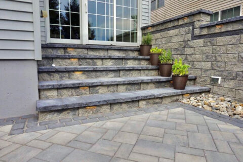 Wayne Concrete Paver <b>Steps & Stoops</b>